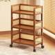 Haichuan plastic vine middle-aged movable trolley new model