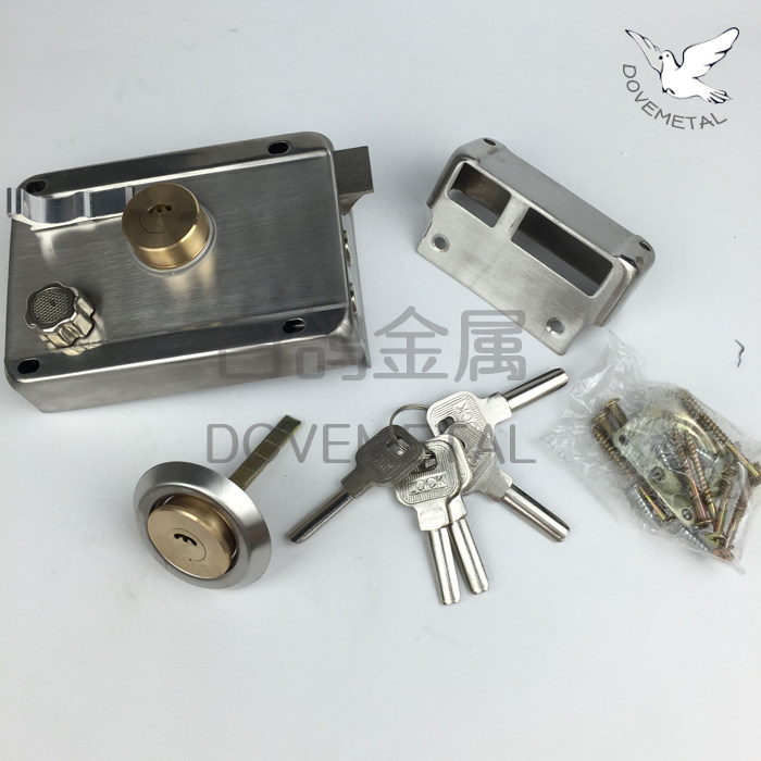 Lifa Old Moon Bud Exterior Door Lock Door Lock Door Lock Wooden Door Iron Door Lock Dorm Door Lock Big Door Lock