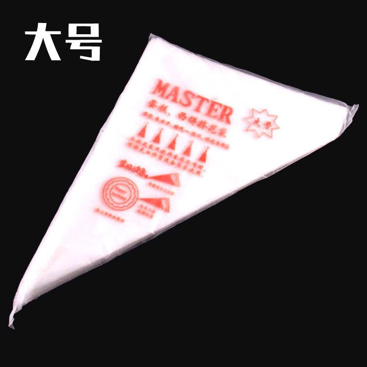 Large number disposable framed flower bag Chocolate Cream Squeeze bag cake Decorative Framed Baking Tool 100