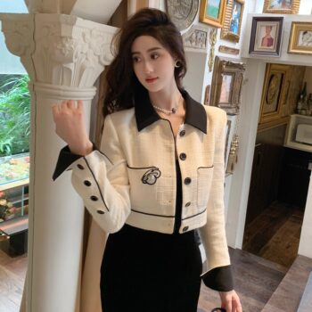 Hollinna High-End Short Jacket in Chanel Style for Women, Autumn and Winter 2025 New Trendy and Beautiful Petite Autumn Outfit