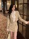 Hollinna French Socialite Style Tweed Suit Skirt for Women, Spring and Autumn 2025 New Fashion High-End Two-Piece Set