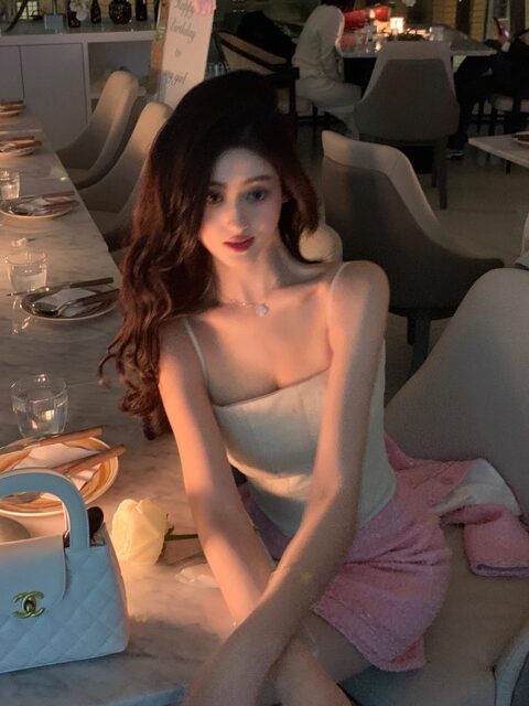 Hollin White Camisole for Women, Niche Design, Slim Fit, Short Style, Sexy Tube Top