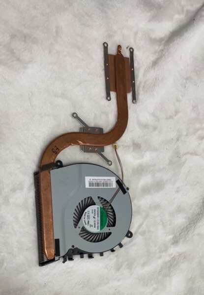 ASUS does not know the model cooling module copper tube