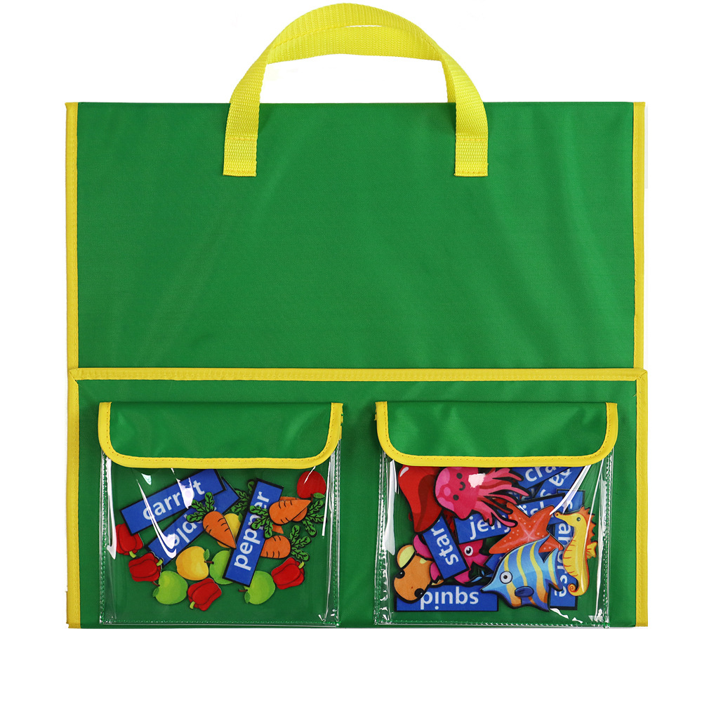 Portable desktop three dismantling frame type knowledge story felt board enlightenment education DIY teaching aids