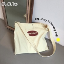AndAnotherBarber OffDuty canvas bag original crossbody shoulder bag vintage street niche ins