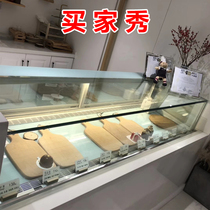 New Single Layer Cake Cabinet Refrigerated Display Cabinet Glass Fruit Moussi Dot Dessert Air-cooled Commercial Refreshing Ice Cabinet