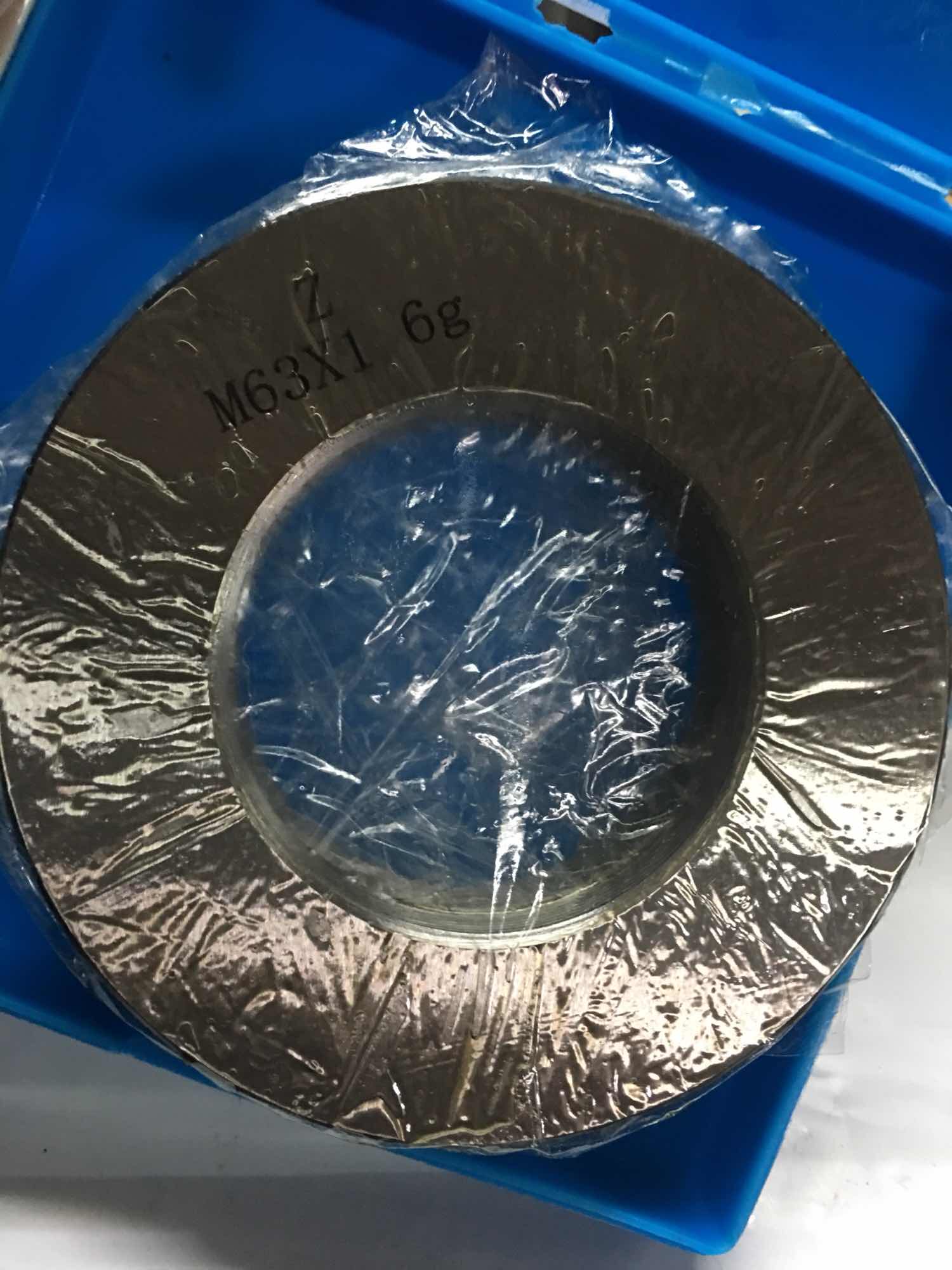 Harbin thread ring plug gauge pass stop gauge tooth gauge stop pass internal and external thread plug gauge M63x1-6g6h