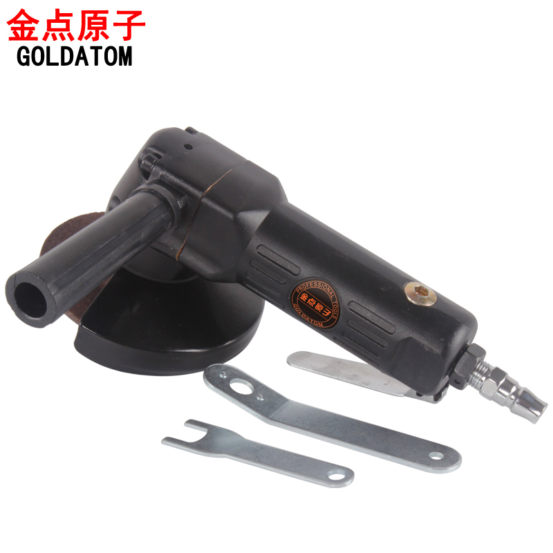 Gold Dot Atomic Tool 4 Inch Pneumatic Angle Mill Angle to Grinding Machine Grinding Machine Grinding Machine Polishing Machine 100m