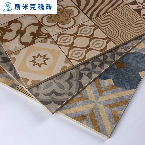 Cimic Mike Tile Sub -Noodles Antique Brick All -Porcelain Anti -Skid гостевая спальня ванная комната 600x600 кирпич