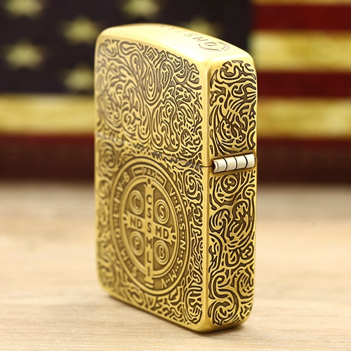 Игра в более легкий Zippo Original Pure Copper Помещающий пять -насущные ады детектив Zppo Constantine Limited Edition