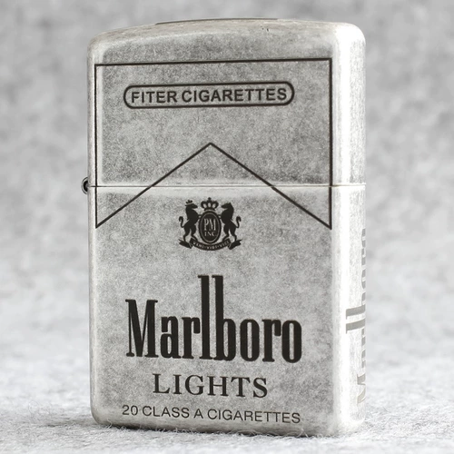 Игра в более легкое Zippo Original Limited Edition Pure Copper Marlboro Zppo мужская гравировка Марлборо