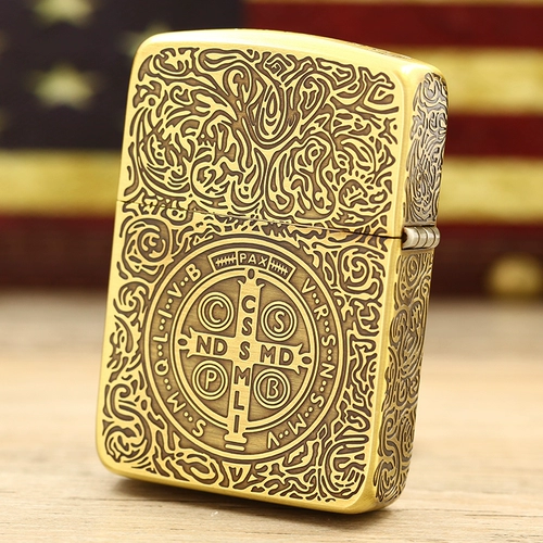 Игра в более легкий Zippo Original Pure Copper Помещающий пять -насущные ады детектив Zppo Constantine Limited Edition