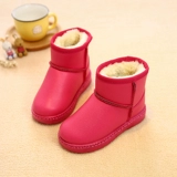 Warrior, зимние детские утепленные туфли для мальчиков, утепленная обувь, спортивные короткие сапоги, подходит для подростков