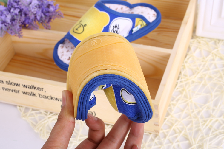 Pantoufles enfants en coton pour Toute saison - semelle tendon - Ref 986351 Image 23