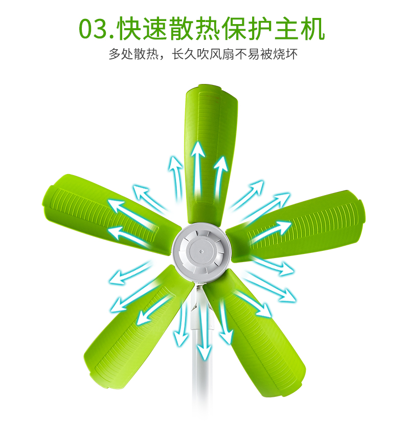 quạt treo tường 300 Quạt điện Zhonglian quạt sàn sáng tạo 5 lá không lưới câm gió phòng khách văn phòng quạt bàn quạt hút gió âm trần