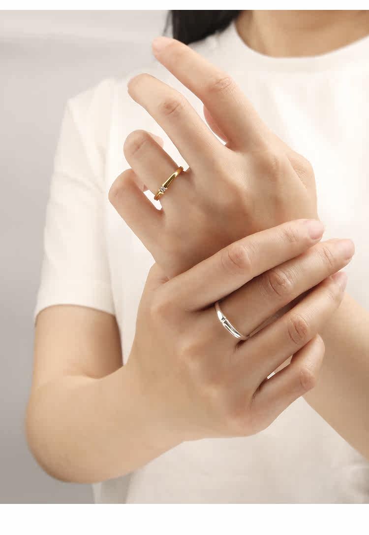 Bague mixte      en Argenterie - Ref 3086417 Image 13