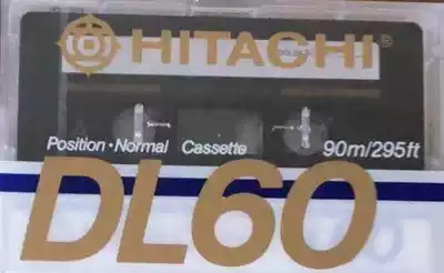 Hitachi DL60 tape rip copy tape recording tape custom tape birthday wishes various audio