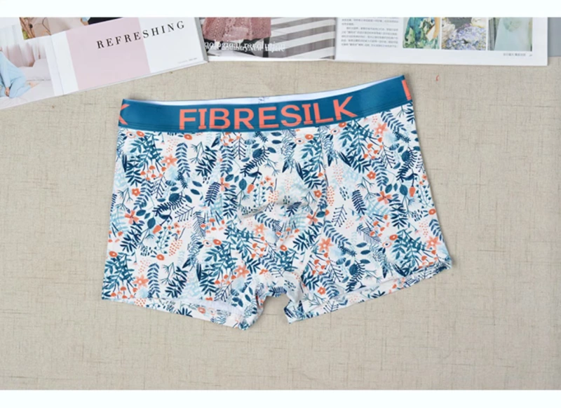 Chính hãng đồ lót fibril nam boxer vài đồ lót cotton modal sáng tạo gợi cảm hoa eo nữ tam giác