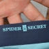 3 miễn phí 1 chính thức Spider Secret đồ lót nam giới băng lụa thoáng khí liền mạch quần đùi nam quần đùi thời trang trẻ hợp thời trang - Eo cao