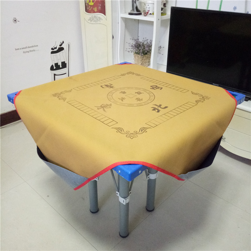 Mua ba tặng một khăn trải bàn Mahjong miễn phí với túi vải mạt chược tại nhà 1 m mền dày mền mền vuông mạt chược - Các lớp học Mạt chược / Cờ vua / giáo dục bộ cờ vua albatros