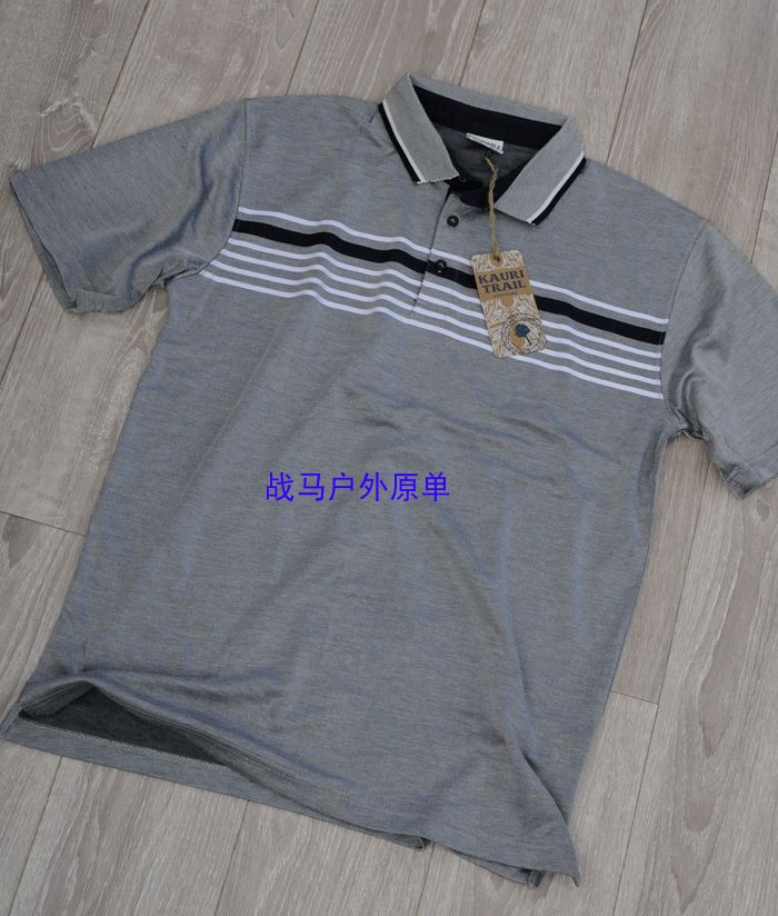 Foreign Trade Summer Middle-Old Men Net Sleeved T-shirt Short-Sleeved POLO Shirt Business Leisure Men's Town