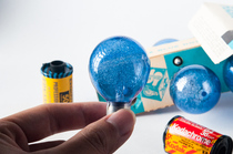 (Those films)Vintage collection SYLVANIA blue dot 25B Disposable Magnesium flash bulb