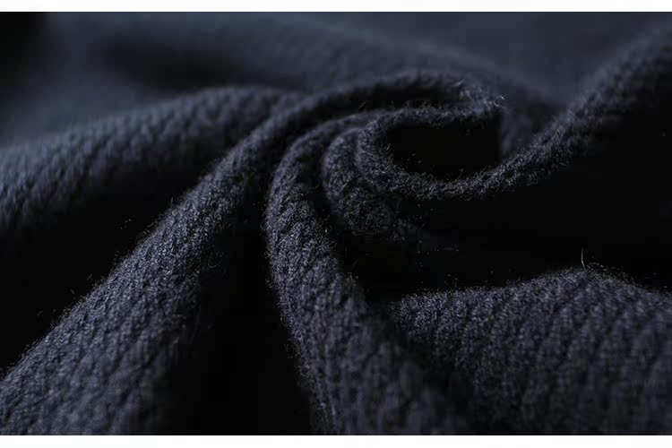 Người đàn ông Ý cao cấp tinh khiết cashmere sợi người đàn ông vòng cổ áo len cashmere áo len áo len daz405