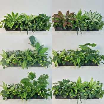 False plant outdoor decoration strip partition