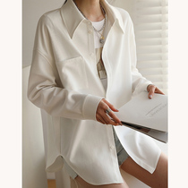CATHYLADI high quality fashion slim shirt design sense niche large size shirt simple temperament shirt Women