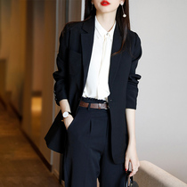 CATHYLADI British style modern retro small suit one button niche design sense top professional coat women