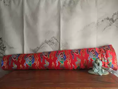 Multicolored Xiangyun guqin cover Chinese style guqin bag Guqin bag piano clothes large widened small knee red bag custom