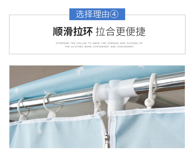 Tủ quần áo đơn giản và kín hoàn toàn tủ lưu trữ gỗ rắn vải từ chối phân loại để kết nối khung thép chống thấm Oxford tủ đồ gỗ