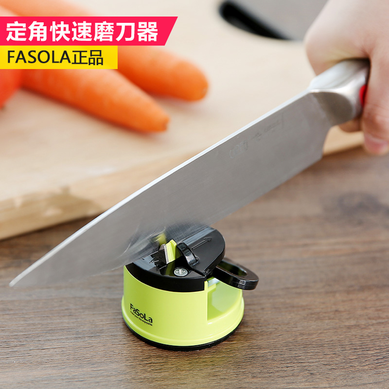 Japanese sharpening artifact Household quick sharpening kitchen knife mini fixed angle pure natural sharpening stone Ultra-fine cutting edge special