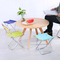 Folding chair folding stool small horse Za folding portable outdoor fishing chair small bench home stool