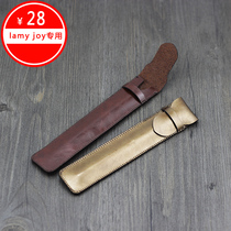 Handmade leather leather pen bag pen leather jacket LAMY joy Lingmei Joy of special single loading and minimalist collection
