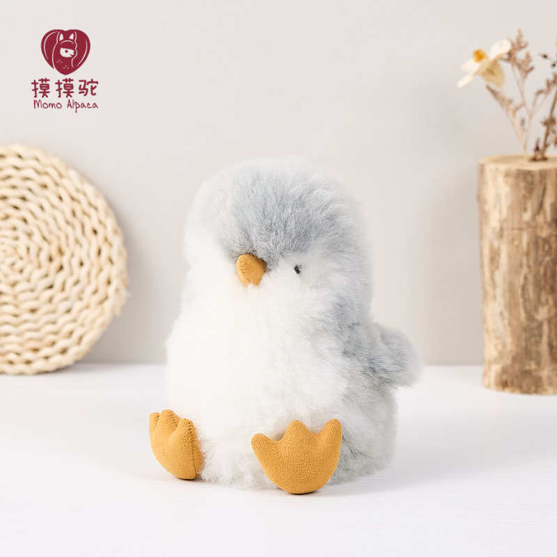 Peruvian Imported Genuine Real Baby Alpaca All-In-One Penguin Plush Toy Doll Play Ornament Puppet Touch Camel Peruvian Imported Genuine Real Baby Alpaca All-In-One Penguin Plush Toy Doll Play Ornament Puppet Touch Camel