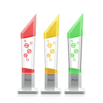 led warning machine lamp_24V three-color Crystal Machine tool signal light_OJ-Q7 customer DIY Crystal Light