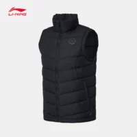 Li Ning xuống vest nam bóng rổ áo khoác ấm đứng cổ áo nam mùa đông ngỗng xuống đồ thể thao AMRN033 áo khoác nữ nike