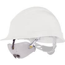 Delta hard hat with glasses 101134 scratch-resistant goggles