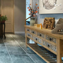 Retro porch cabinet Chinese style solid wood antique 8-drawer cabinet carved cabinet side cabinet locker country house wabi sabi wind