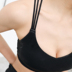 Nữ hoàng yêu thể dục thể thao vest bra chống sốc thu thập rập khuôn corset chạy yoga hỗ trợ cao bra tập gym Đồ lót thể thao