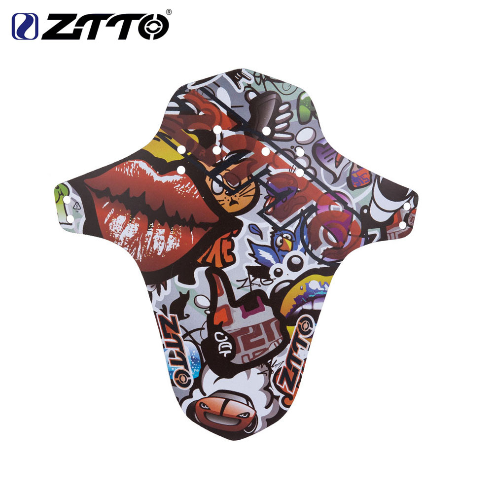 Bike Fender Ultra Slim Front Fork Easy Shade Rain Board Road Car Mountaineering Car Anti-Mud Bezel Installation Handy