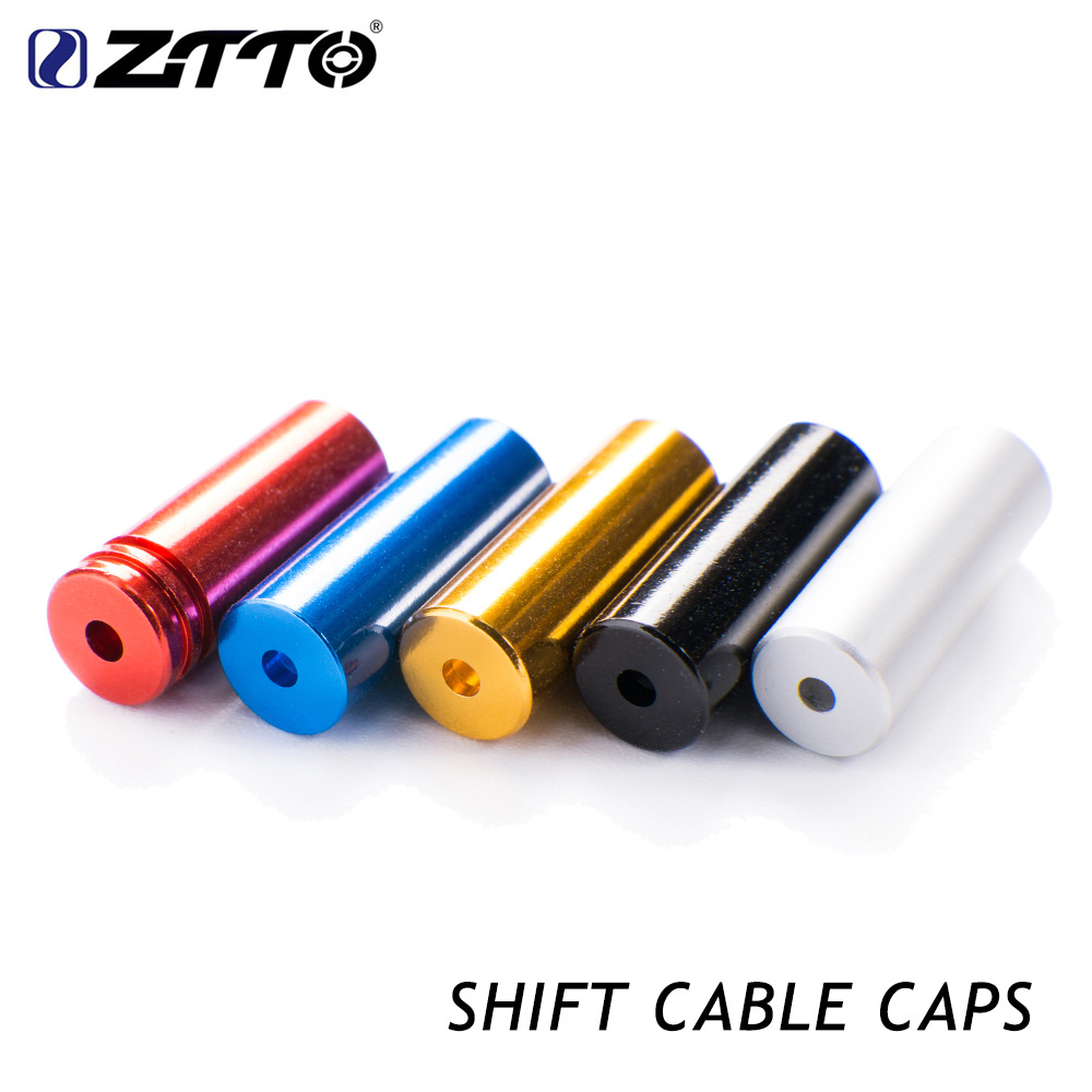 Variable speed line tube Brake Line Pipe Cap Aluminum Alloy Variable-speed Wire Pipe Cap Variable-speed Wire Pipe Sleeve Multicolored Optional-Taobao