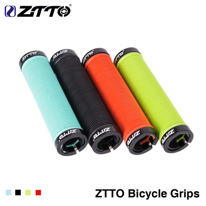 ZTTO Bike Sponges Cover Bilateral Lock Dead Grip Mountain Bike Grip Gloves Anti Slip Shock Absorbing sleeve-Taobao