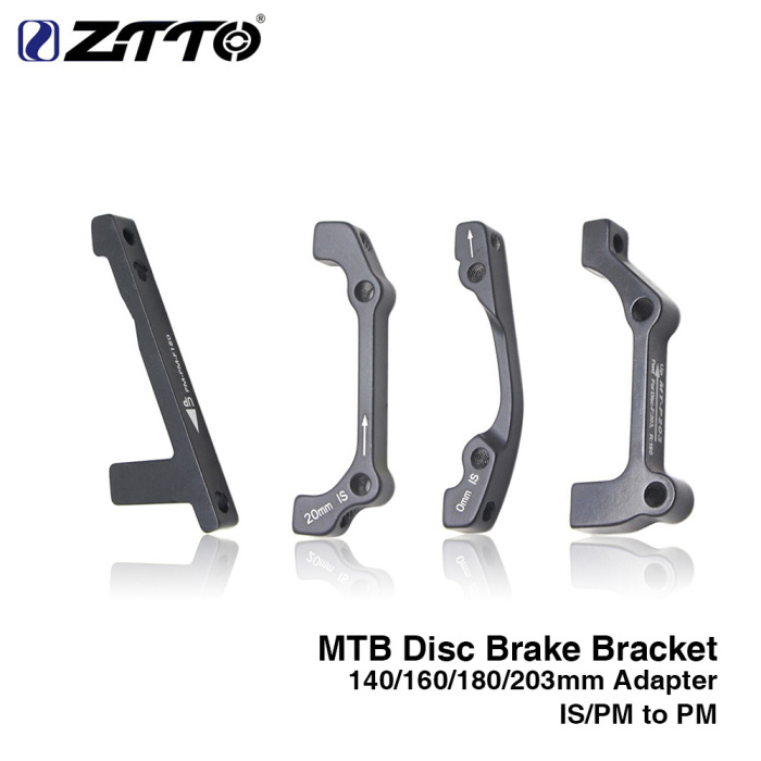 Mountain bike disc brake seat F180 R160 front and rear A-pillar B-pillar IS disc brake adapter seat conversion seat bracket