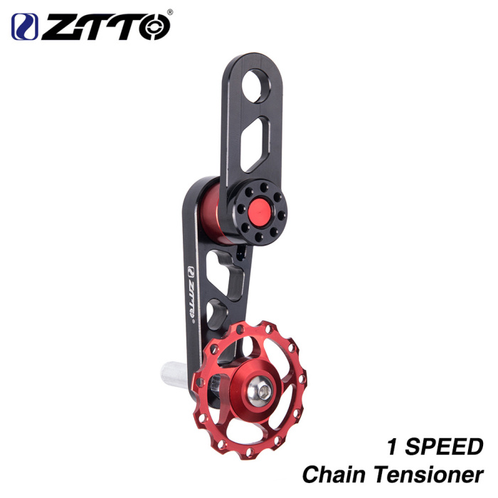ZTTO Folding Car Steady Chain Instrumental Oval Large Fluted Disc Retrofit Press Chain Instrumental Chain Rear Derailleur rear derailleur