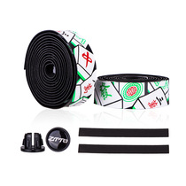 ztto bike road handlebar strap with non-slip shock absorbing strap dead flying horn sheep corner handlebar Creative Gradient Tangle