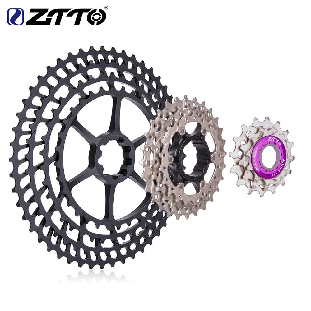 ZTTO Mountaineering Car Racing Class Light Weight Sprocket Bike 10 Speed 11-50T Talwheel Aluminum Alloy Ultralight Flywheels