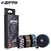 ztto bike road handlebars with dead fly shock absorbing straps horn amniotic fluid star rain gradient handlebar tangles