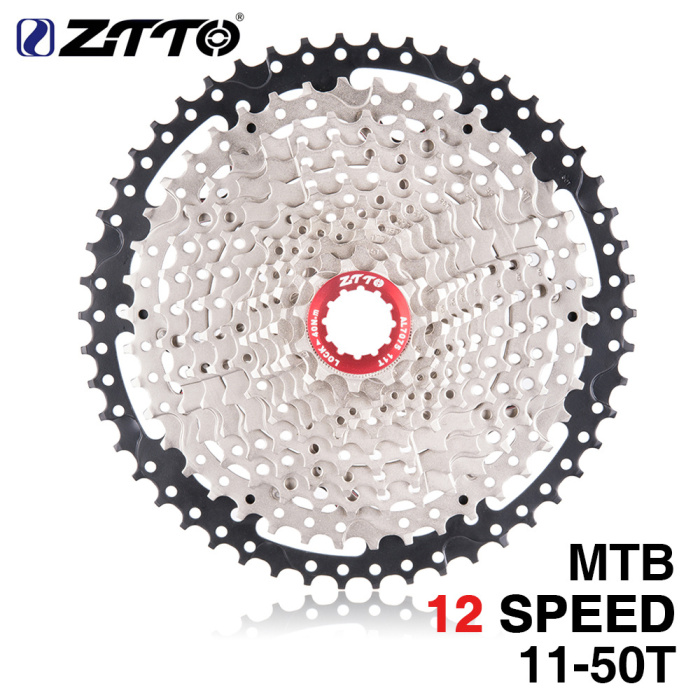 ZTTO 12 Speed 50T Mountaineering Car Carflying Bike 50 Teeth Flywheels MTB Cassette Talkwheel Big Tooth Flywheels